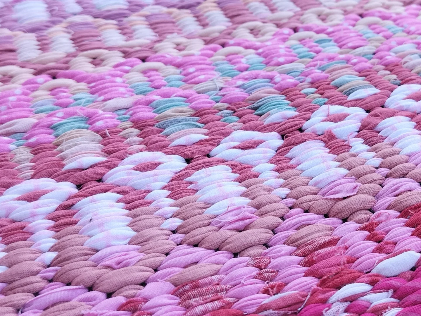 Handwoven textile artwork